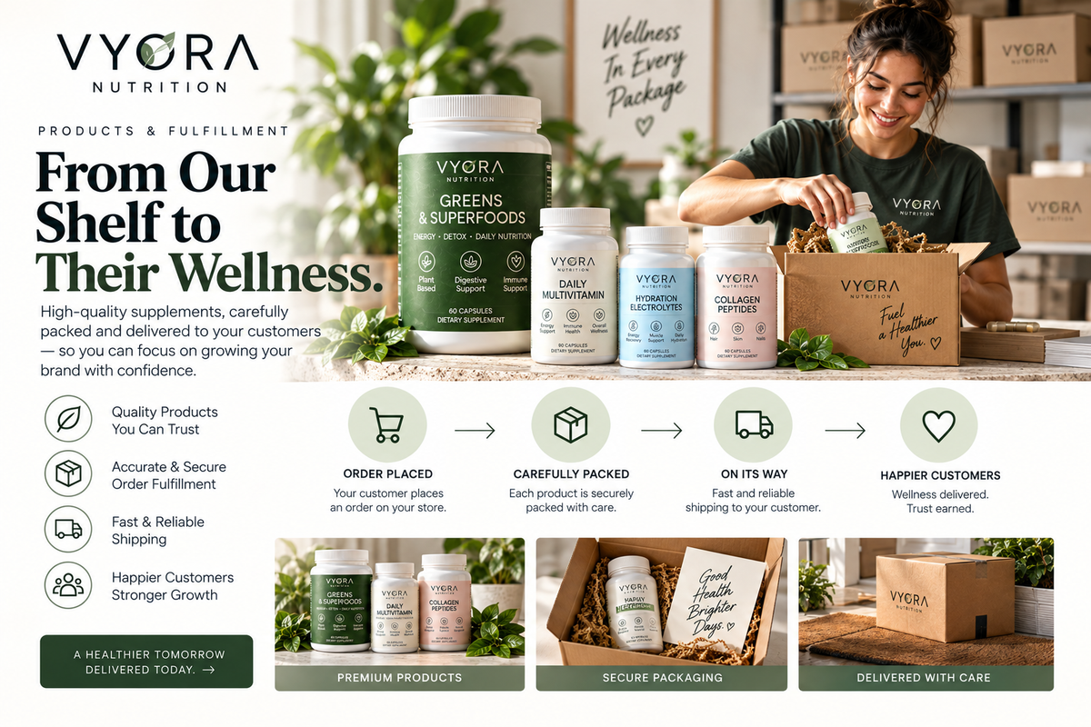 Sell Supplement Without Holding Inventory.